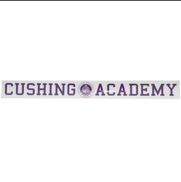Cushing Academy Decal W/Seal