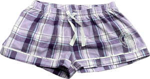 Boxercraft Flannel Shorts Lavender