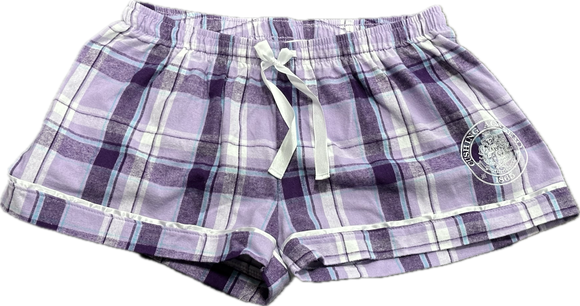 Boxercraft Flannel Shorts Lavender
