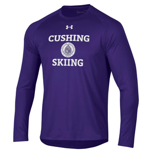 UA LS Skiing Tee Purple