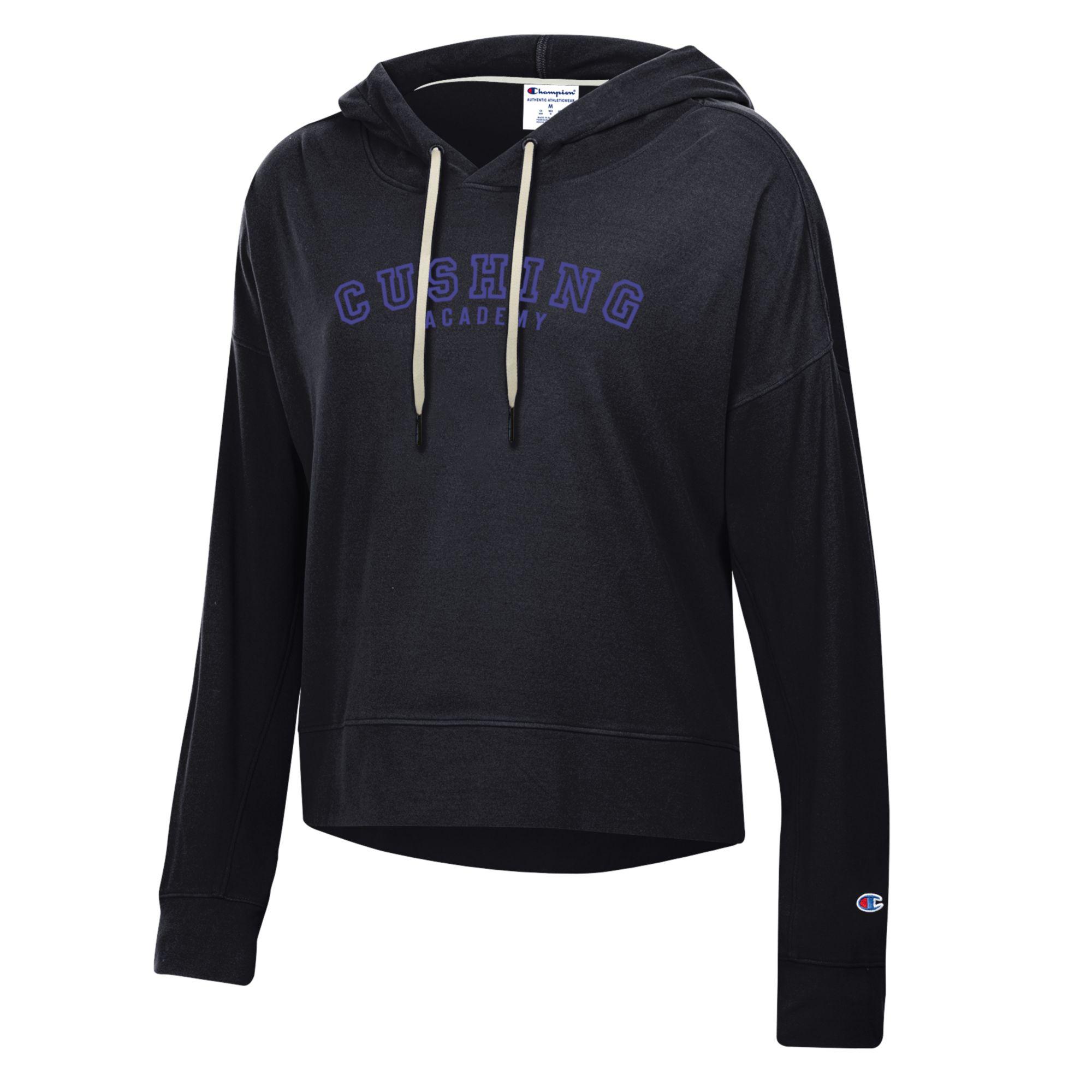 Champion Hoodie Black – Cushing Academy Campus Store