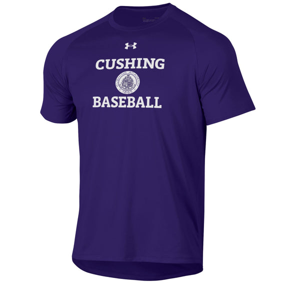 Under Armour Baseball Short Sleeve Tee Purple