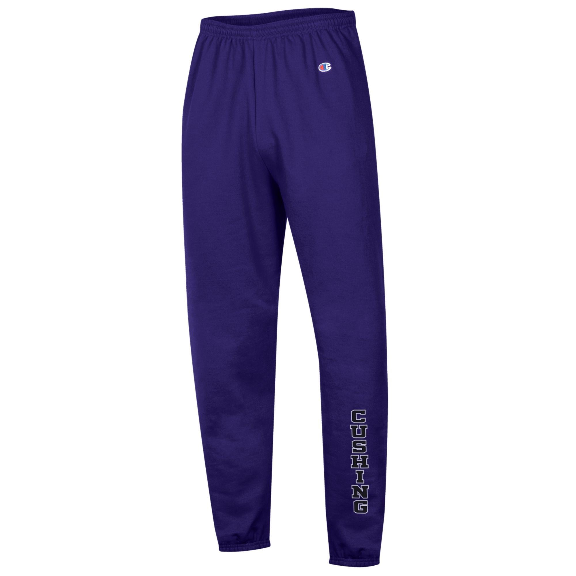 Champion Elastic Bottom Jogger Purple – Cushing Academy