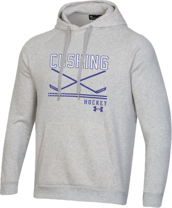 UA Hockey Hood Silver