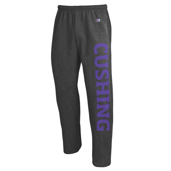 Champion Open Bottom Sweatpant Dark Grey