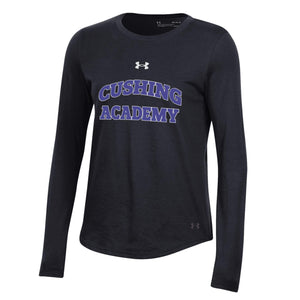 UA Women’s LS Tee Black