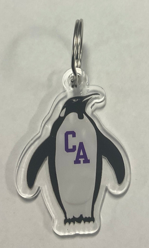 Acrylic Penguin Keychain