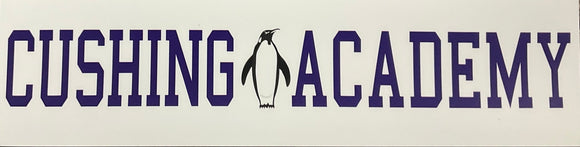 Cushing Academy Bumper Sticker