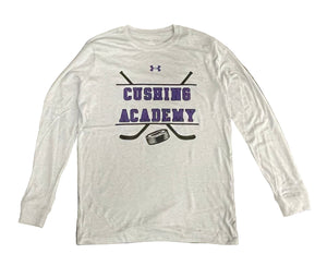 Under Armour Hockey Long Sleeve Cotton Light Grey