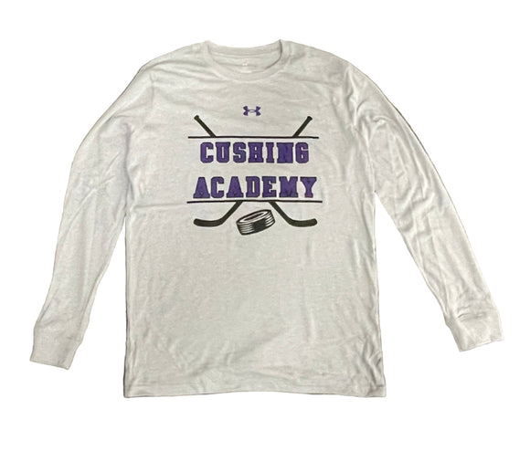 Under Armour Hockey Long Sleeve Cotton Light Grey