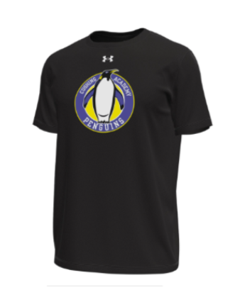 Under Armour Short Sleeve Penguin Circle Tee Black