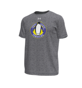 Under Armour Short Sleeve Penguin Circle Tee Heather Grey