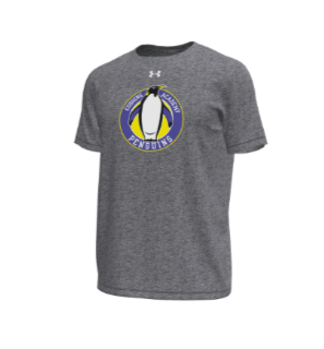Under Armour Short Sleeve Penguin Circle Tee Heather Grey