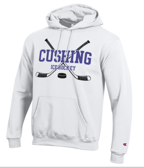 Champion Hockey Hoodie White