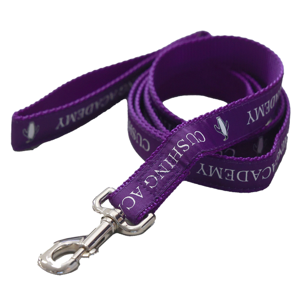 Purple Cushing Academy Pet Leash